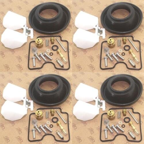 4set for GSF1200 Bandit 2001-2005 GSF 1200 Motorcycle carburetor repair kit plunger diaphragm float