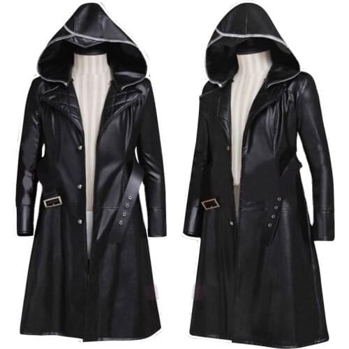 Jacob cos suit Sir Fryes Creed cosplay anime costume cloak