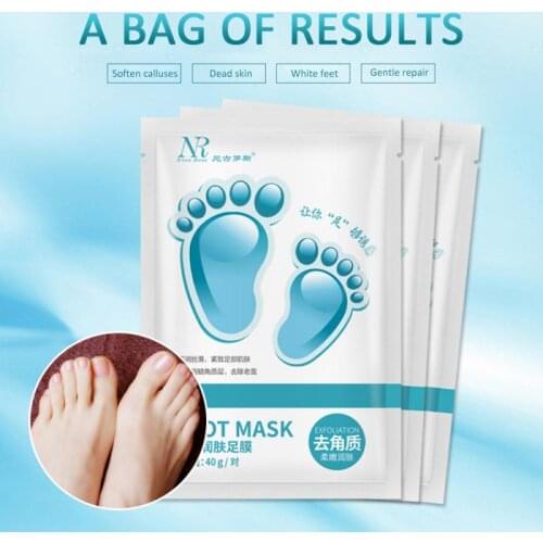 New Exfoliating Foot Mask Dead Skin Remover Moisturizing Socks Feet Peeling Mask Pedicure Heel Care Foot Scrub Socks