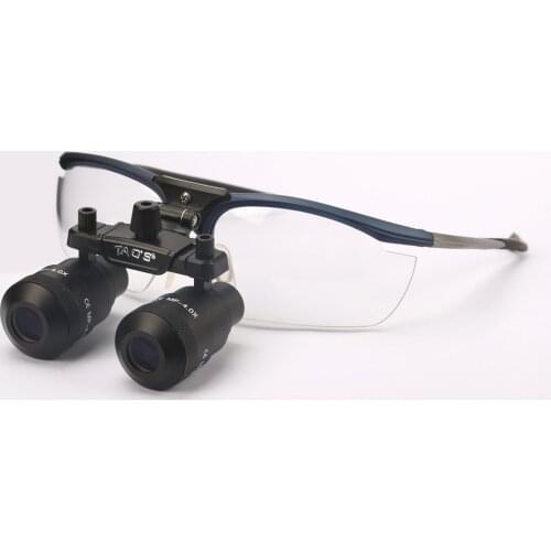 TAOS New multi-focus dental magnifier Loupes changeable Binocular Magnifiers Lens Glasses magnifier flip up