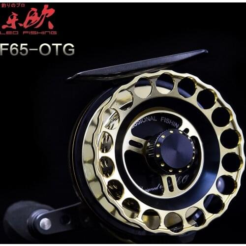 LEO Fishing reel 27510 F65-OTG all-metal wheel CNC 4.3:1 fishing micro-lead wheels base fishing gear raft reels pesca