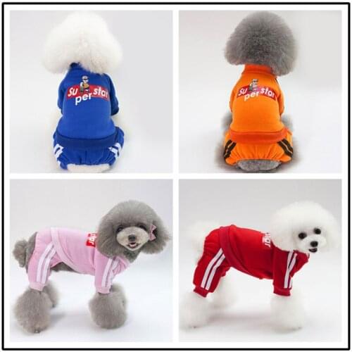 Sports Dog Clothes Puppy Cat Hoodie For Small Medium Dogs Teddy Yorkies Chihuahua Sweatshirt S M L XL XXL