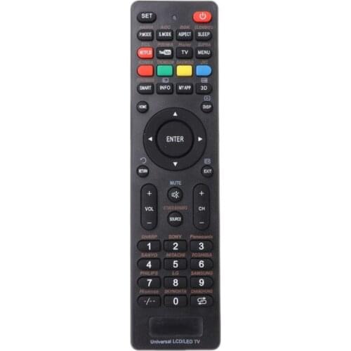 634A Ultra-thin LCD LED Universal Smart TV Remote Control Controller Replacement for sony Supra Bbk