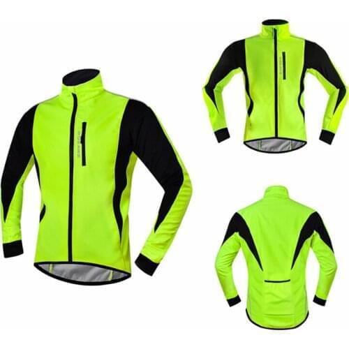 Cycling Jersey Long Sleeve Windproof Waterproof Reflective Strip for Riding Motorcycles, Skiing, Cycling Cycling Jersey