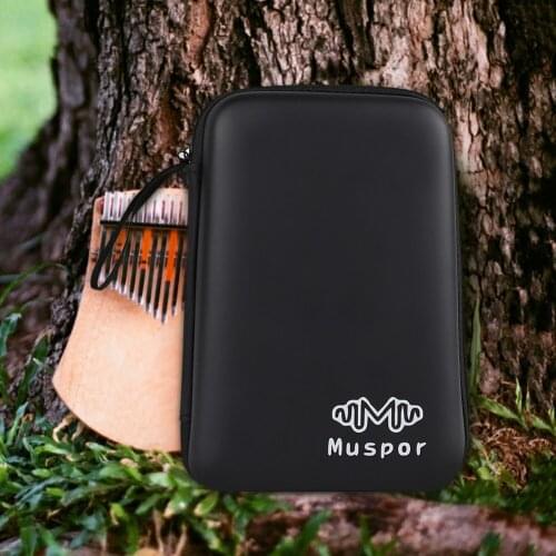 Thumb Piano Musical Instrument Supplies Musical Instrument Kalimba Bag Thumb Piano Waterproof EVA Protective Case Cover