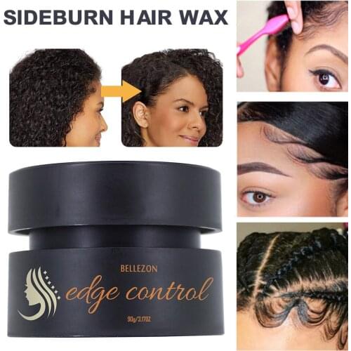 Edge Control Hair Wax Instant Control Strong Hold Edge Tamer Hair safe and mild Styling Wax for Men Women Fast Delivery Shipping