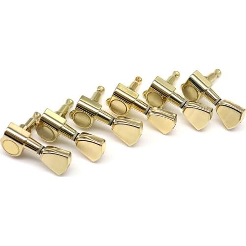 1Set JIN HO Guitar Tuning Peg Tuners Machine Head For LP Guitar J04 3L3R Gold