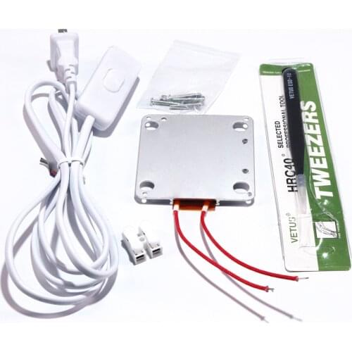 200W Aluminum LED Remover PTC Heating Plate Soldering Chip Remove Weld BGA Solder Ball Station Split Plate