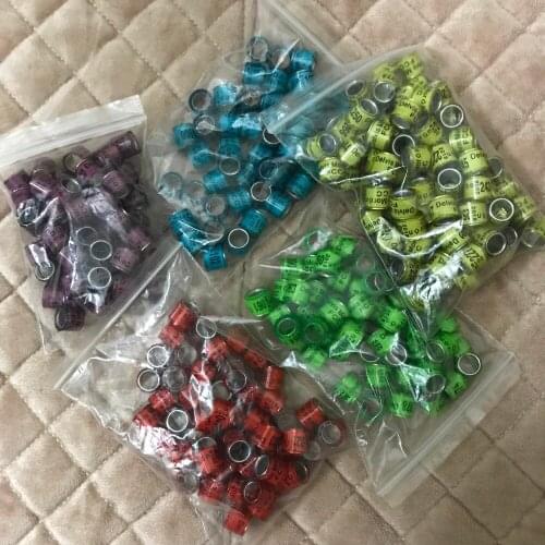 2020 customized pigeon rings 150pcs/Lot