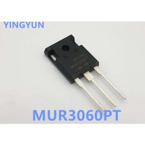 5PCS/LOT MUR3060PT MUR3060 TO-247 fast recovery diode New original