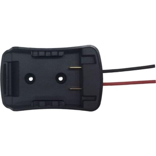 18V/20V Installation Connector Battery Adapter for Decker stanleyporter Cable Lithium Battery