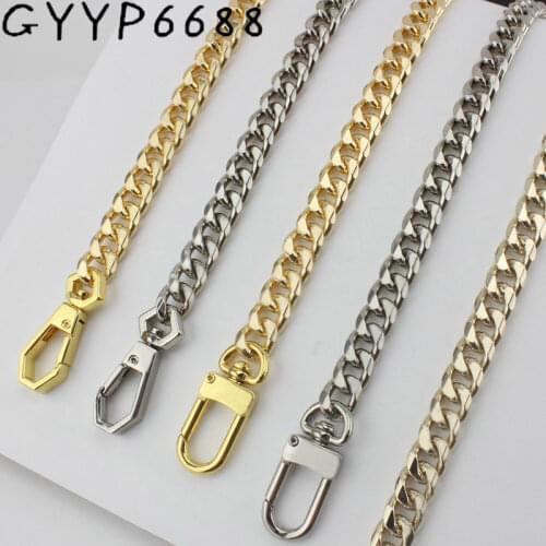 Aluminum chain Light weight High-grade electroplating female bag chain single buy package hardware accessories