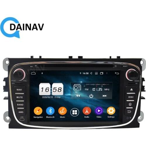 Android Car Autoradio Player FOR Ford mondeo Tourneo Connect S-max 2007-2010 Car radio 2 din DVD Player GPS Navigation