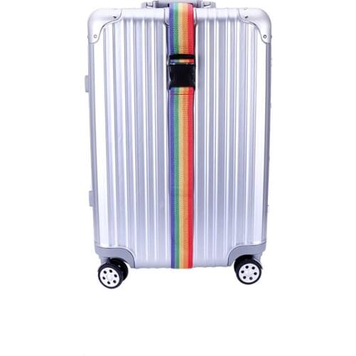 Luggage with Cross Strap Packaging Adjustable Travel Suitcase PP with Luggage Luggage Travel Luggage with Travel Accessories