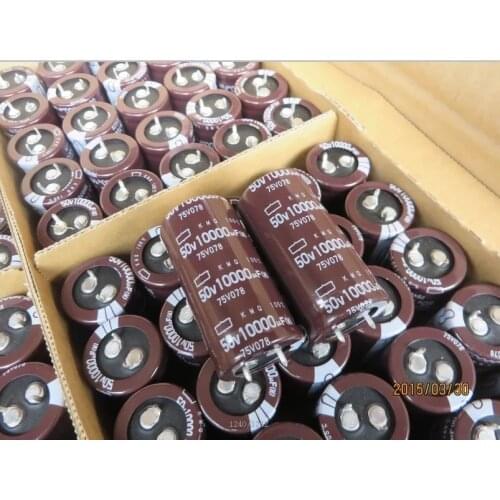CHEMI-CON KMQ series 10000uf 50v 25x50mm NIPPON sale new NCC Electrolytic Capacitor kit 50v10000uf