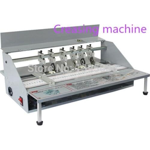 Electric Paper Creasing Machine 220V Book Cover Creasing Cutting And Creasing Machine Paper width 460MM