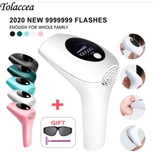 2021 999999 Flashes Laser Epilator Painless IPL Photoepilator Hair Removal Machine depiladora Permanent LCD Display Epilator
