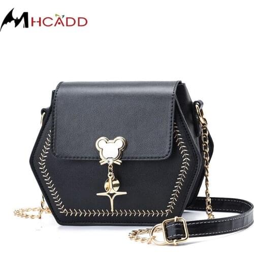 Quality Small Leather Chain Mini Crossbody Bags for Women 2021 Simple Shoulder Bag Luxury Trending Branded Purses and Handbags