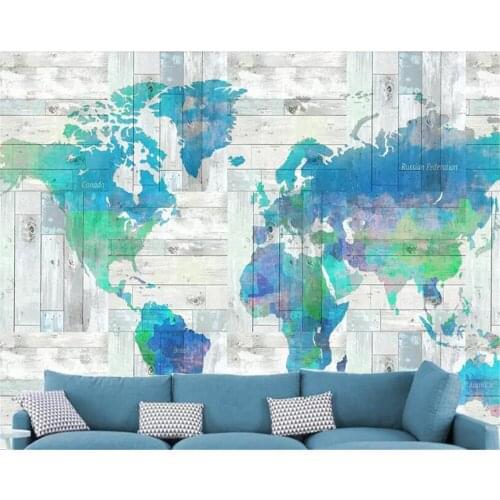 Beibehang wallpaper for walls in rolls Letter map vinyl wallpaper background wallpaper home decoration wallpaper for kids room