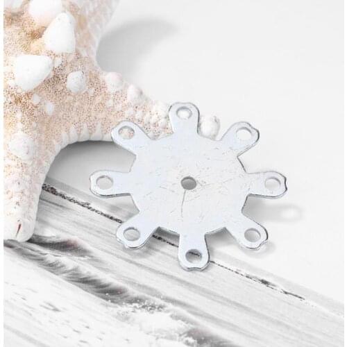 Practical Stainless Steel Plate for DIY Carp Fishing Tackle Explosion Jig Hooks Set Fishing Accesories