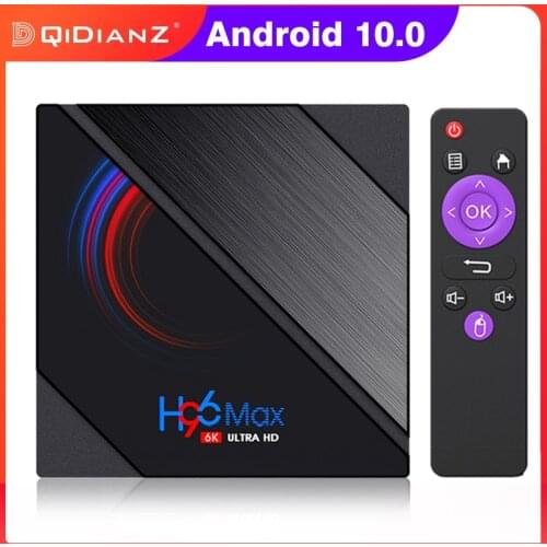 Smart TV Box H96MAX H616 Android 10 CPU 6K Smart TV BOX 2.4G & 5G WIFI Support Miracast DLNA H96 MAX H616 Set Top Box