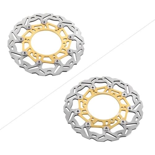 Front Brake Disc Rotor For 250 1996 1997/250 1998 1999 1999-2005 Motorcycle Replacement Accessories Gold 2000 2001 2002 2003