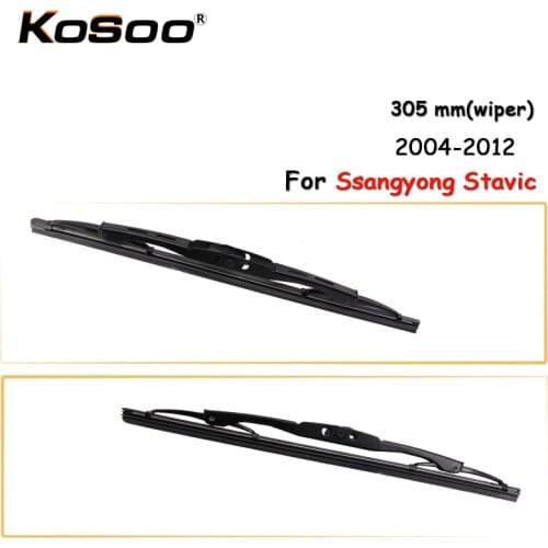 KOSOO Auto Rear Car Wiper Blade For Ssangyong Stavic,305mm 2004-2012 Rear Window Windshield Wiper Blades Arm,Car Accessories