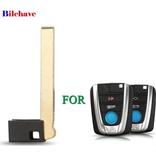 Bilchave Replacement Remote Smart Car Key Blade For BMW i3 i8 Series 2014 2015 2016 2017 Uncut Blank Key Blade