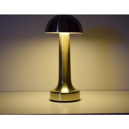 Modern Bar Table Lamps Portable Battery LED Night Lights Chargeable Desk Light Fixtures Bedroom Bedside Lamp Restaurant Decor