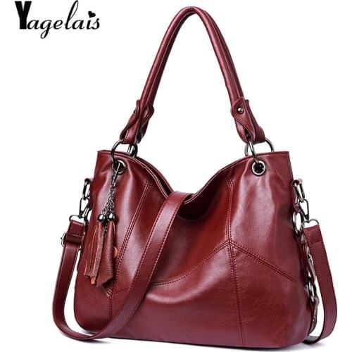 Womens Handbags Shoulder Bags For Women 2019 Large Capacity High Quality PU Leather Bag Big Casual Tote For Girls