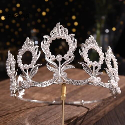 Bridal Crown Headwear Luxury Alloy Rhinestones Inlaid Headband for Female Wedding Birthday Hair Accessories PT