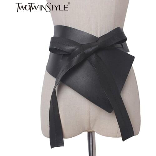 Женские ремни и пояса TWOTWINSTYLE China At AliExpress