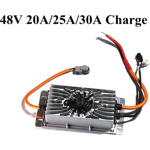 48v 30A Charger 48V 25A 20A Fast Charger for 13S 54.6V Li Ion 16s 58.4v Lifepo4 20s 56v LTO Smart Charger Lead Acid Battery