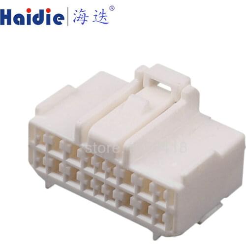 2sets 18pin auto wiring harness plug cable electric plug connector 6098-1164