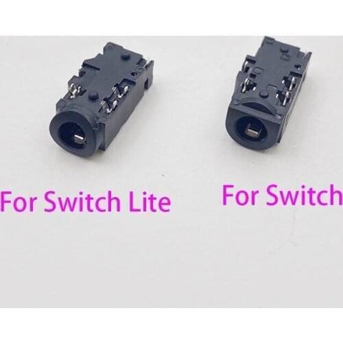 100pcs Earphone Socket For Nintend Switch Lite Console Headset Port Earphone Connector Jack replacement Headphone Dock