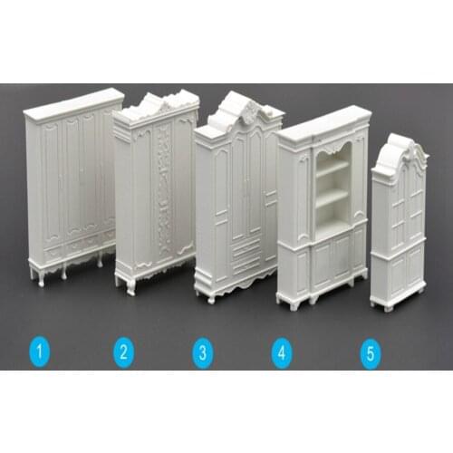 2018 New 10pcs/lot 1:25 1:30 1:50 HO N OO Scale Model DIY Architectural Model Making Materials For Clouth Cabinet