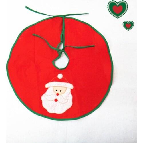 2020 Christma Decorations For Home Ground XMAS Tree decoration Red Christmas Tree Skirt Christmas Supplies home Decorations