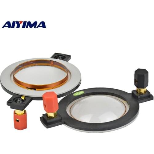 AIYIMA 2Pcs Portable Audio Tweeter Speaker 44 Core Titanium Films Treble Voice Coil DIY Speakers Accessories