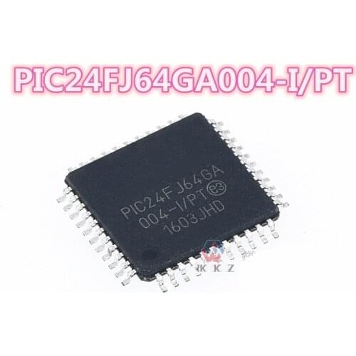 Free shipping: 10PCS PIC24FJ64GA004-I/PT PIC24FJ64GA004 24FJ64GA004-I/PT 24FJ64GA004 24FJ64GA PIC24FJ64GA QFP44