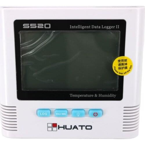 S520-EX Alarm Temperature Humidity Data Logger -40~+85℃ 0~100%RH
