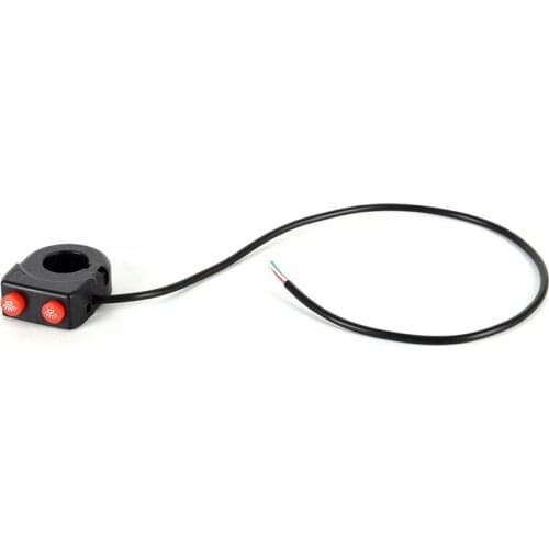 7/8'' Motorcycle Bike Handlebar On Off Button Head Spot Fog Light Switch Button Useful 100% Brand New and High Quality