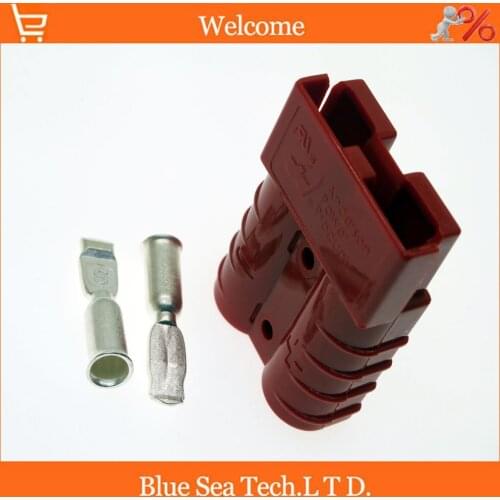 Red,Great APP SB50A 600V Charging battery plug with Pin,50A EPS/UPS Large current power connector. cULus,ROHS Standard