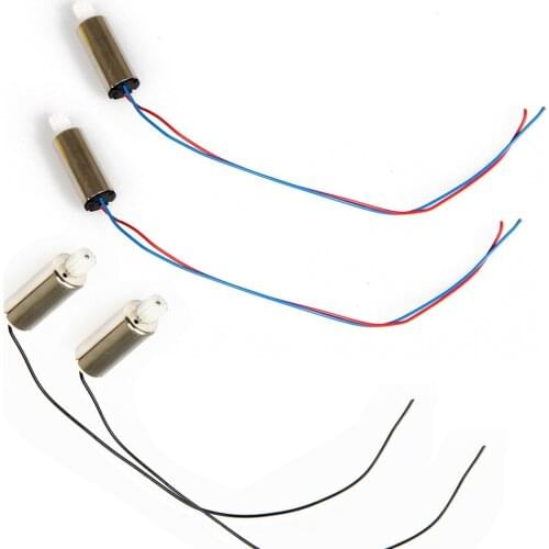 4PCS KY101 Motor Engine Front and Rear Motor A B RC Drone Quadcopter Motor Accessory suit for LF608 KY101 HJ14 S28