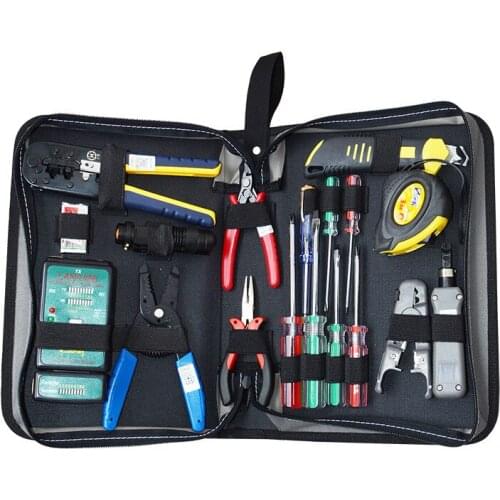 MT-8439 Professional Multifunction Computer RJ45 Network Termination Tools Kits/Case