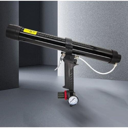 Soft glue glue gun Pneumatic glass glue gun 600ml glue gun Aluminum alloy glue gun