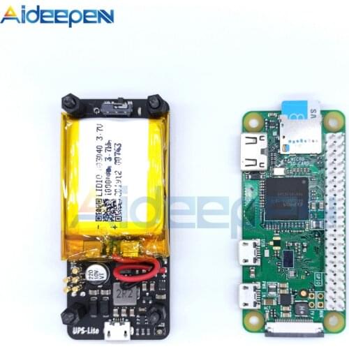 New UPS Lite V1.2 UPS Power HAT Board With Battery Electricity Detection For Raspberry Pi Zero Zero W