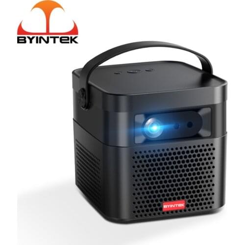 BYINTEK U70 3D TV 300inch Android WiFi Portable 1080P LED DLP Mini Projector Full HD For 4K Cinema Smartphone with Battery