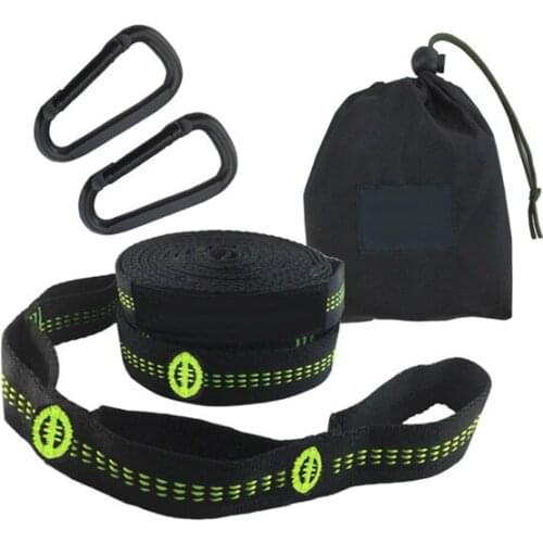 Hammock Straps Belts Strong Hammock Strap Hammock Chair Strap with Metal Buckle Home Travel Essential for Trees Railings