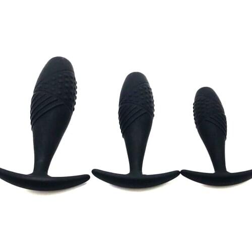 Silicone Butt Plugs Anal Trainer Sex Toys For Men/Women Ass Plug Stimulator Dildo Plug Anal Dilatador Couples Unisex Sex Stopper