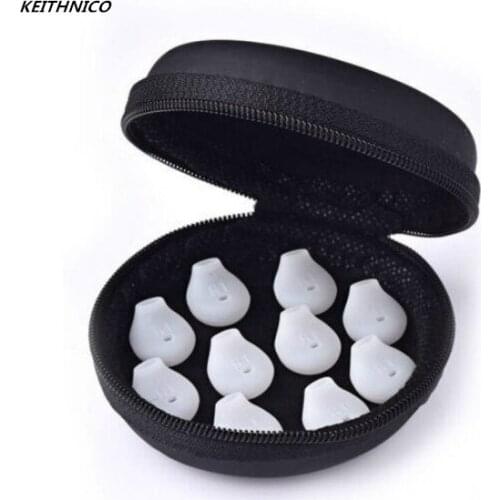 5 Pairs Silicone Earphone Replacement Eartips Ear bud Ear Gels With Storage Case Box For Samsung S6 Edge G9250 G9200